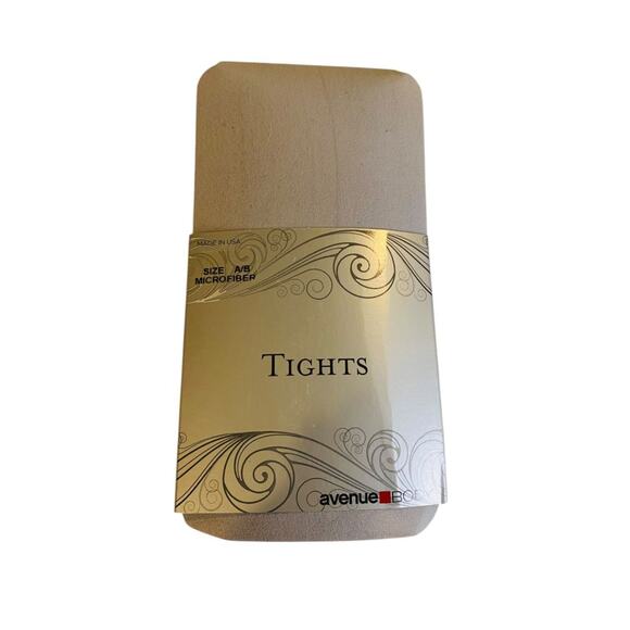 Avenue Body New Tights Plus Size C/D Gray Microfiber - Picture 1 of 5